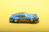 Slotcars66 Porsche Carrera 1/40th scale Hong Kong slot car blue #8 